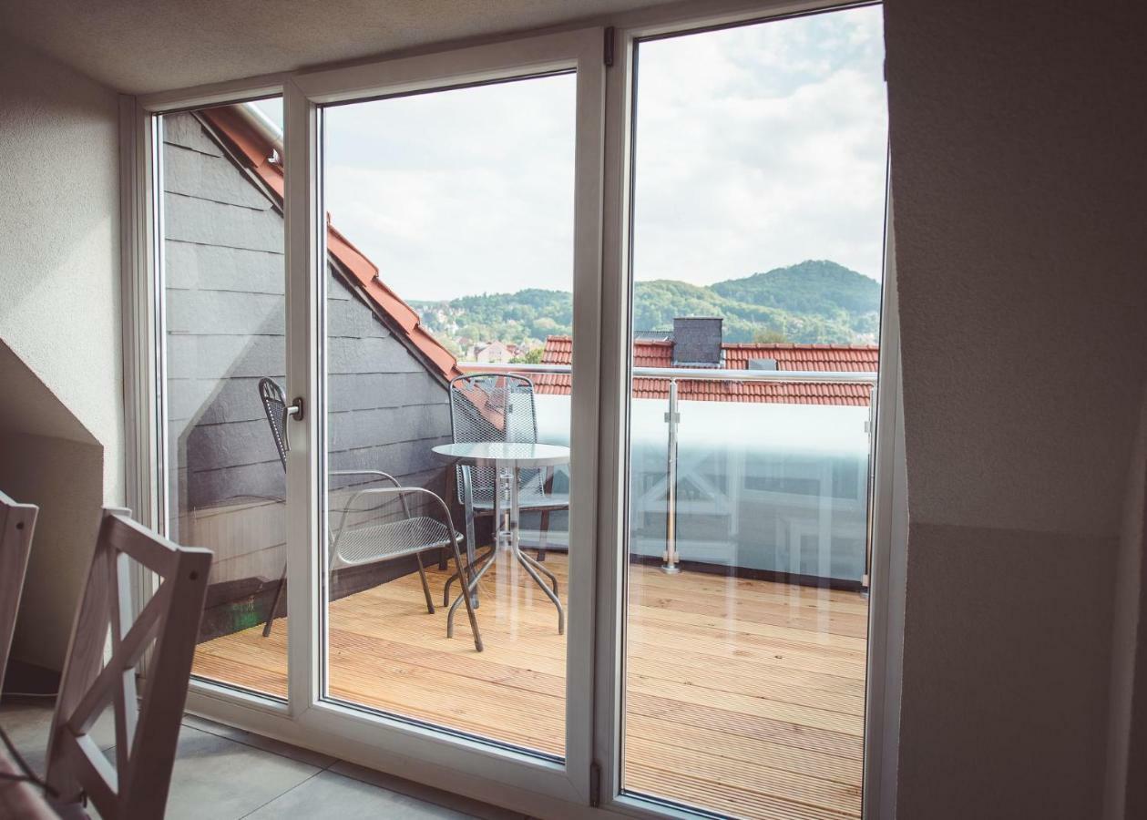 Ferienwohnung Lena アイゼナハ エクステリア 写真